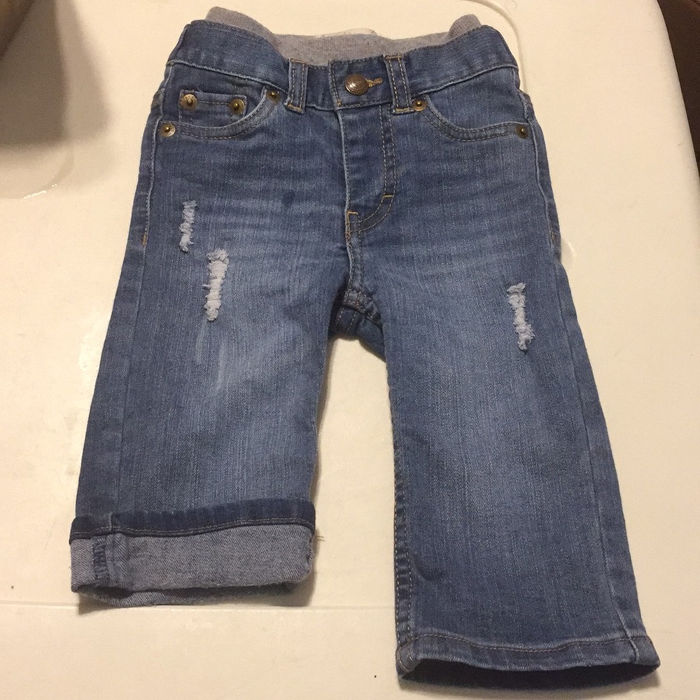 Infant blue jeans
